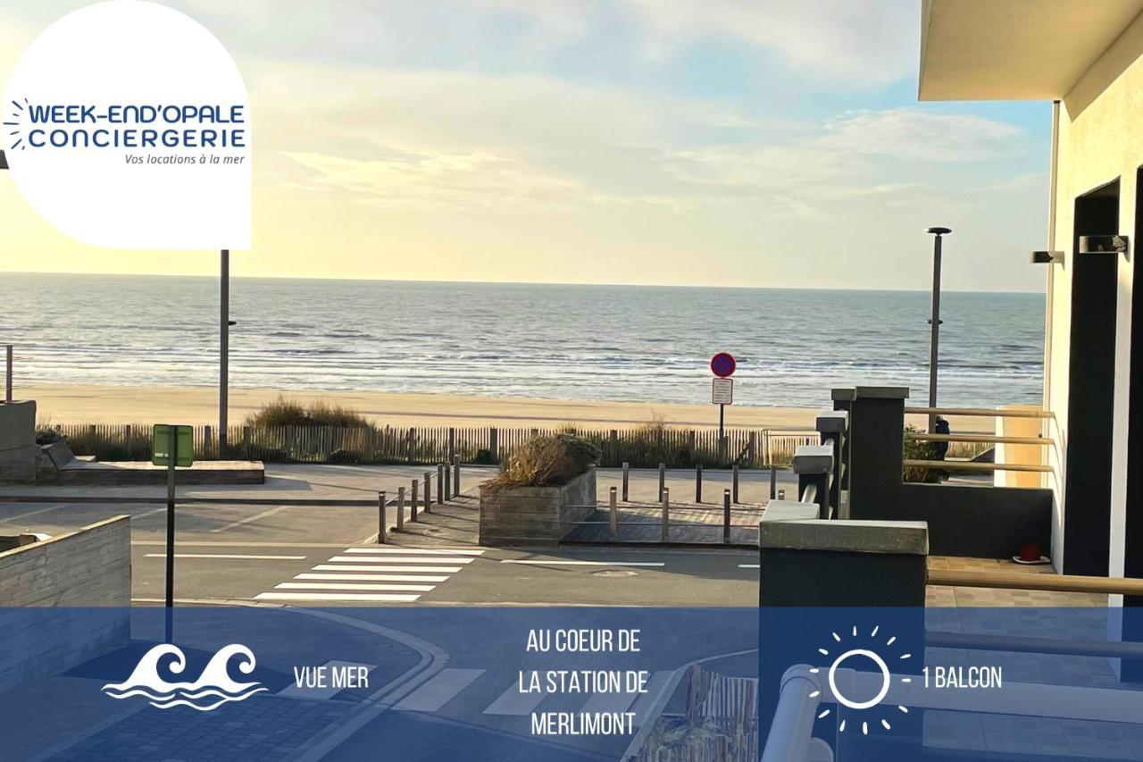 L'Echappee Avec Vue Sur La Mer Merlimont Plage Dış mekan fotoğraf